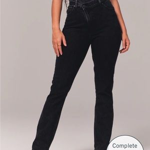 NWT - Abercrombie & Fitch Curve Love Ultra High Rise Size 4 / 27 S